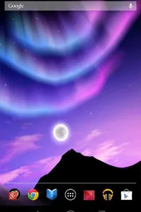 Aurora 3D free Live Wallpaper screenshot 3