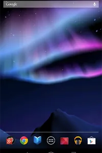 Aurora 3D free Live Wallpaper screenshot 4