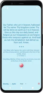 Rosary English screenshot 1