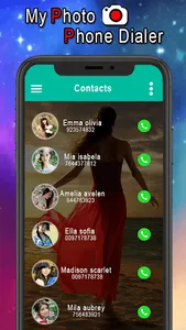 Photo Phone Keyboard Dialer screenshot 12