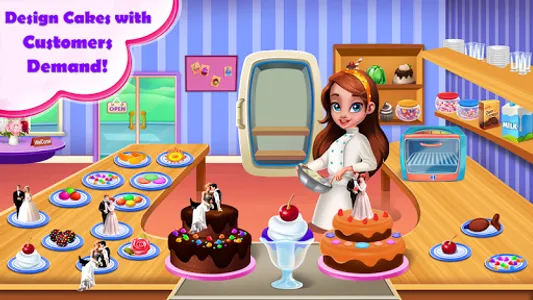 Doll Bakery Delicious Cakes screenshot 1