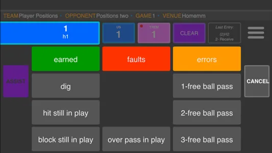 SoloStats Live Volleyball screenshot 2