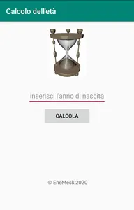 Calcolo dell'età screenshot 0