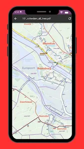 Rotterdam Metro & Tram Map screenshot 0