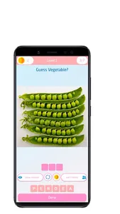 Vegetables and fruits Quiz screenshot 1