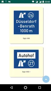 German Road Signs screenshot 0