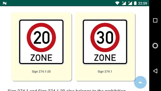German Road Signs screenshot 2