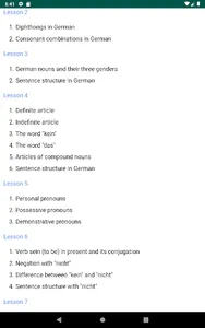Learn German A1 screenshot 8