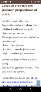 German Prepositions screenshot 1