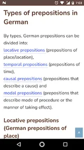 German Prepositions screenshot 6