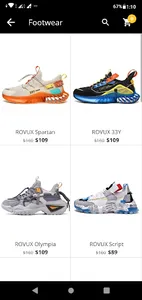 ROVUX Footwear screenshot 2