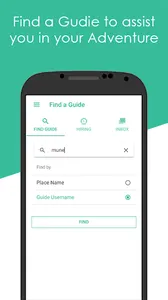 Hire a Guide screenshot 1