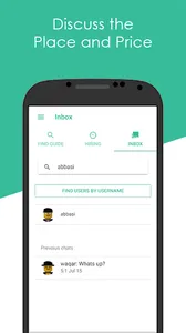 Hire a Guide screenshot 3