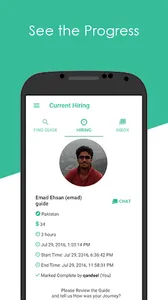 Hire a Guide screenshot 4