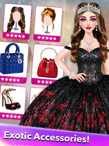 Fashion Game Makeup & Dress up screenshot 17