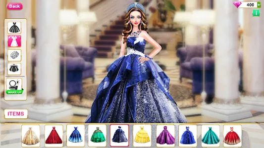 Fashion Game Makeup & Dress up screenshot 7