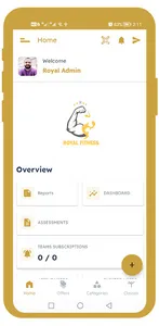 Royal Fitness Gym screenshot 1