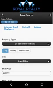 Billings Real Estate Search screenshot 2