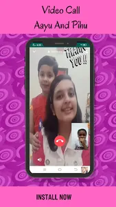 AAYU AND PIHU VIDEOCALL screenshot 0
