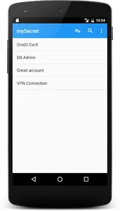 mySecret - Password Manager screenshot 0