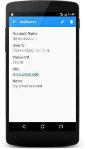 mySecret - Password Manager screenshot 2
