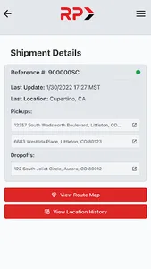 RP Global Logistics screenshot 1