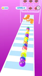 Ball Rush 2048 screenshot 2