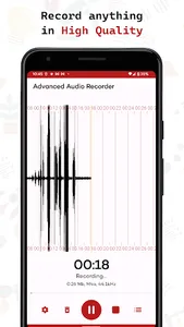 Advanced Audio Recorder screenshot 1