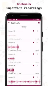 Advanced Audio Recorder screenshot 3