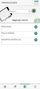 RPparrucchieri screenshot 2