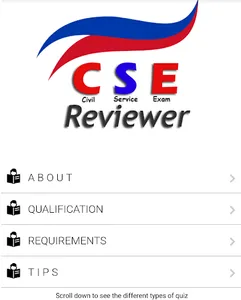 Civil Service Exam Reviewer screenshot 0