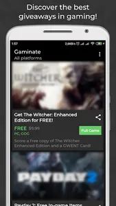 Gaminate: Games for Steam, Epi screenshot 0