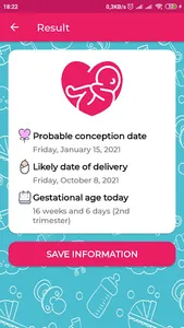 Pregnancy Calculator & Gestati screenshot 4
