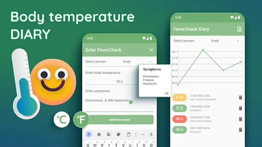 Body Temperature・Fever Tracker screenshot 8