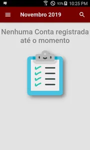 Controle financeiro screenshot 1