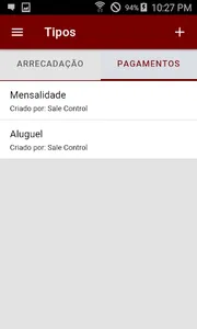 Controle financeiro screenshot 5