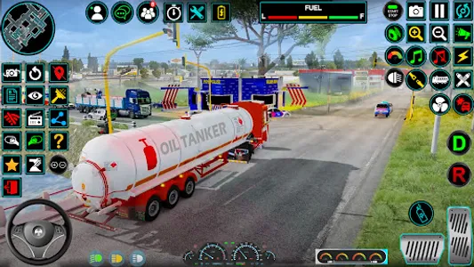 Oil Tanker Truck Games 2023 screenshot 11