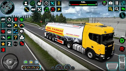 Oil Tanker Truck Games 2023 screenshot 8