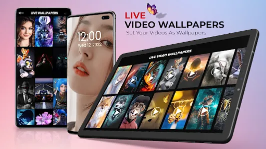 Video Live Wallpapers Maker screenshot 0