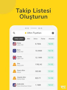 Altın Fiyatları Canlı Gram ONS screenshot 19