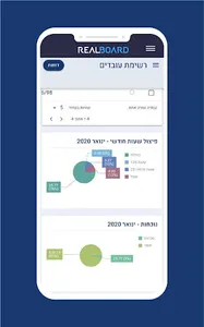 אפליקציית שעון נוכחות זמן אמת screenshot 2