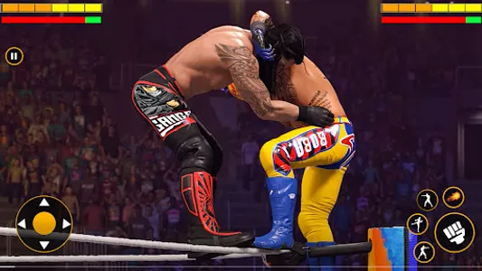 Real Wrestling Fighting Game screenshot 0