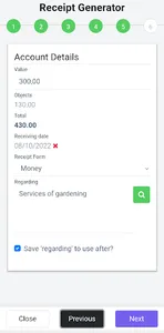 Receipt V2 screenshot 3