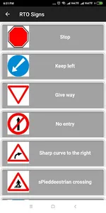 RTO EXAM: ENGLISH learning Lic screenshot 3