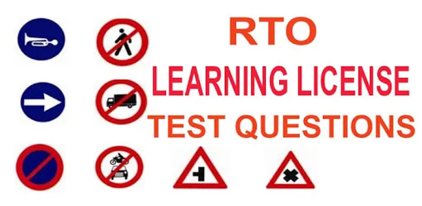 RTO LARNING LICENSE TEST 2020 screenshot 1