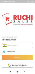 Ruchi Sales screenshot 1