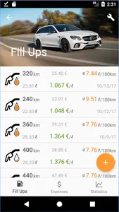 FuelGuardian-Fuel and expenses screenshot 1