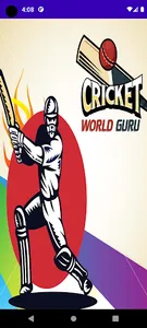 Cricket World Guru screenshot 0
