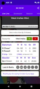 Cricket World Guru screenshot 3