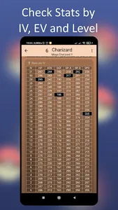 IV, EV and Stats Calculator screenshot 1